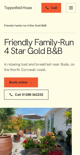 toppesfieldhousebnb.co.uk, our Version B