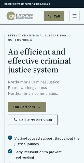 northumbria-lcjb.org.uk, our Version A