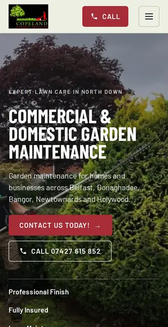 copelandgardenservices.co.uk, our Version A