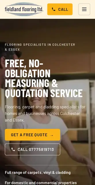 fieldlandflooring.com, our Version B