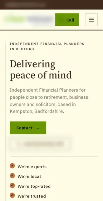 clearvisionfp.co.uk, our Version B