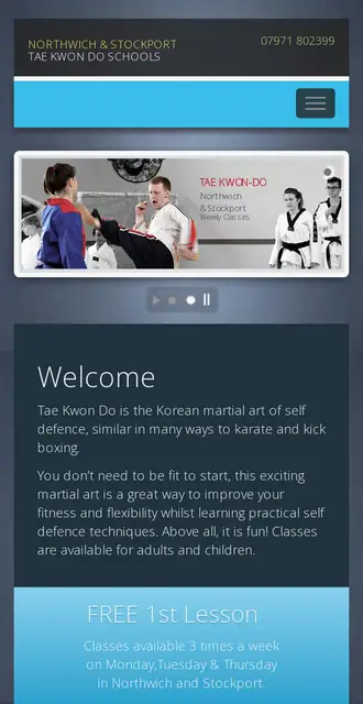 worldchampiontkd.co.uk today, on a phone